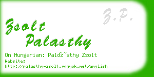 zsolt palasthy business card